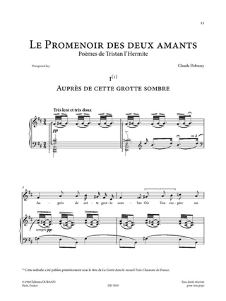 Mélodies françaises du XXème siècle. Voix haute - Partition - Mélodies